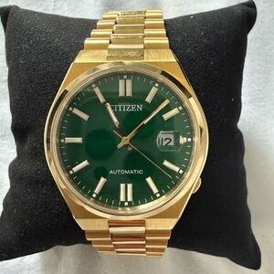 Citizen TSUYOSA automatic watch - Gold and gree